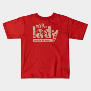 Mr. Lady Records 1996 Kids T-Shirt